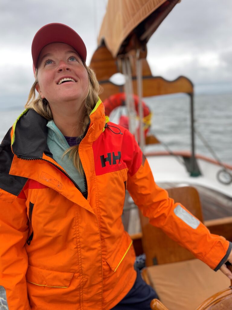 Sarah Armour at the helm of BRILLIANT