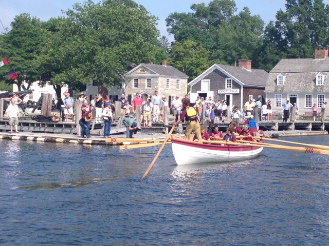 Whaleboat Arrival