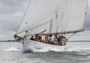 Schooner BRILLIANT. Photo: Mystic Seaport