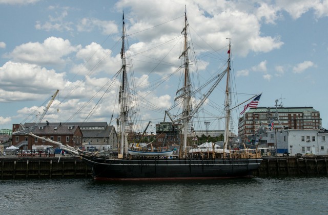 The CHARLES W. MORGAN will leave Boston on July 23 and make her way to the Massachusetts Maritime Academy.
