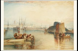 J .M. W. Turner, "Aldborough, Suffolk," c.1826, Watercolor and gouache on paper. Tate: Bequeathed by Beresford Rimington Heaton 1940 © Tate, London 2018