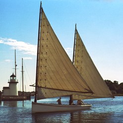 1890 New Haven Sharpie: Oyster Tonger