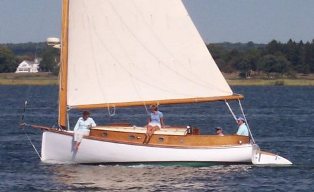 boat sailing on river