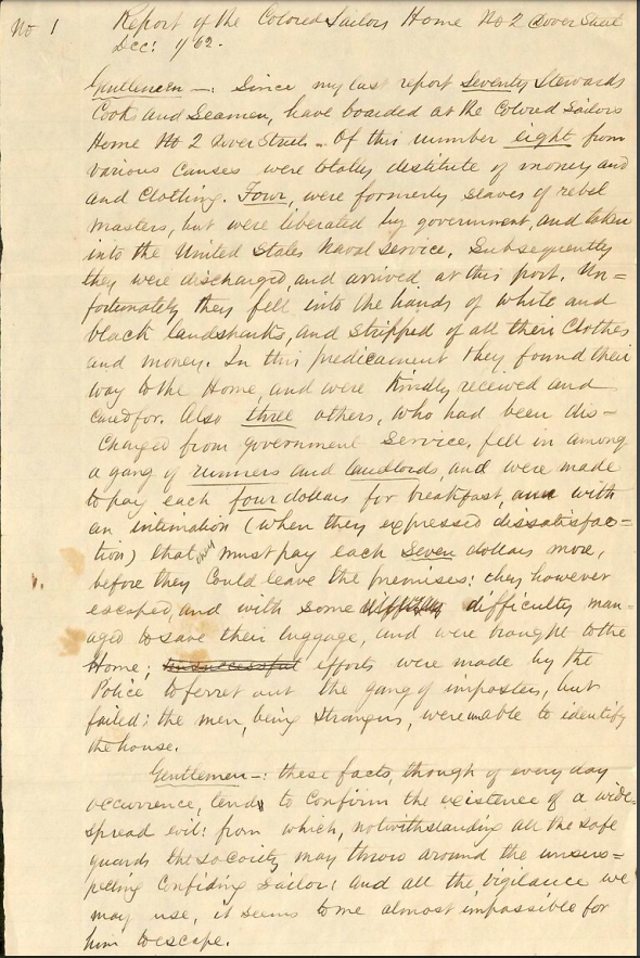 Letters for the Colored Sailors Home 2